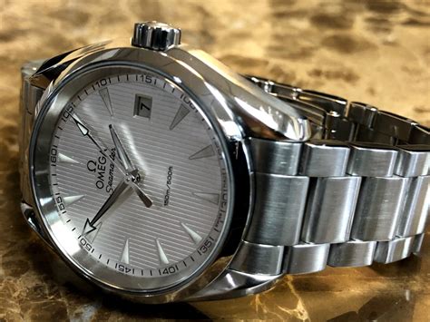 omega seamaster aqua terra gents quartz watch|omega aqua terra 150m quartz.